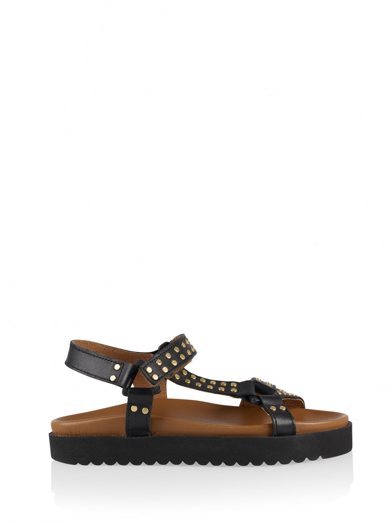 KODIAK leer - Sandalen | Black – DWRS label