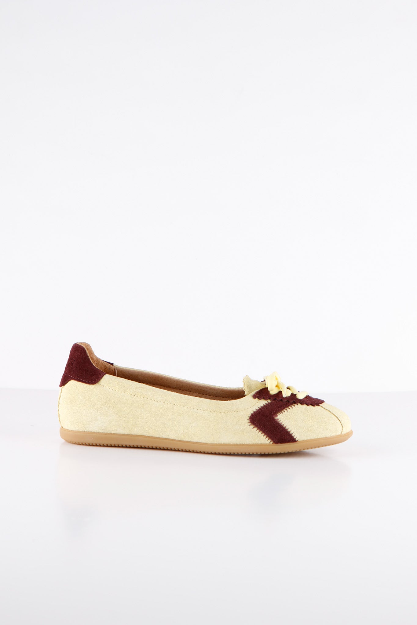 TEMPLE suede - Loafers | Butter / Bordeaux – DWRS label