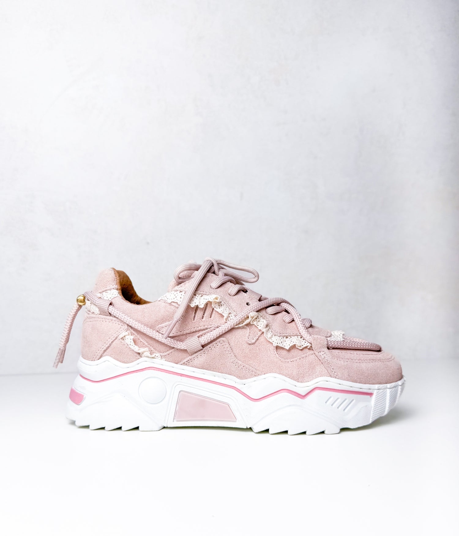 JUPITER crochet - Sneakers | Lt. Pink – DWRS label