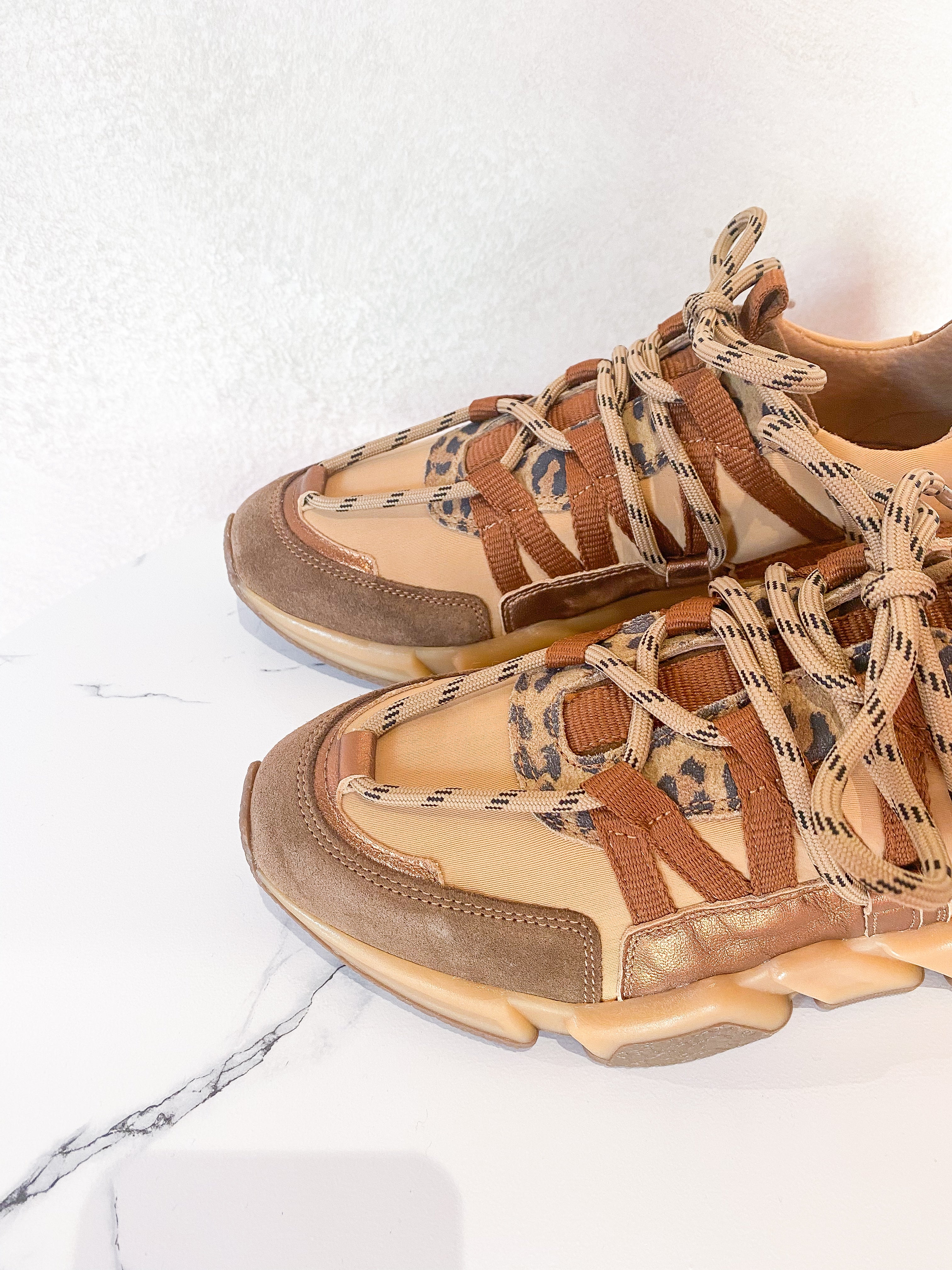 LOS ANGELES leopard - Sneakers | Brown / Bronze – DWRS label