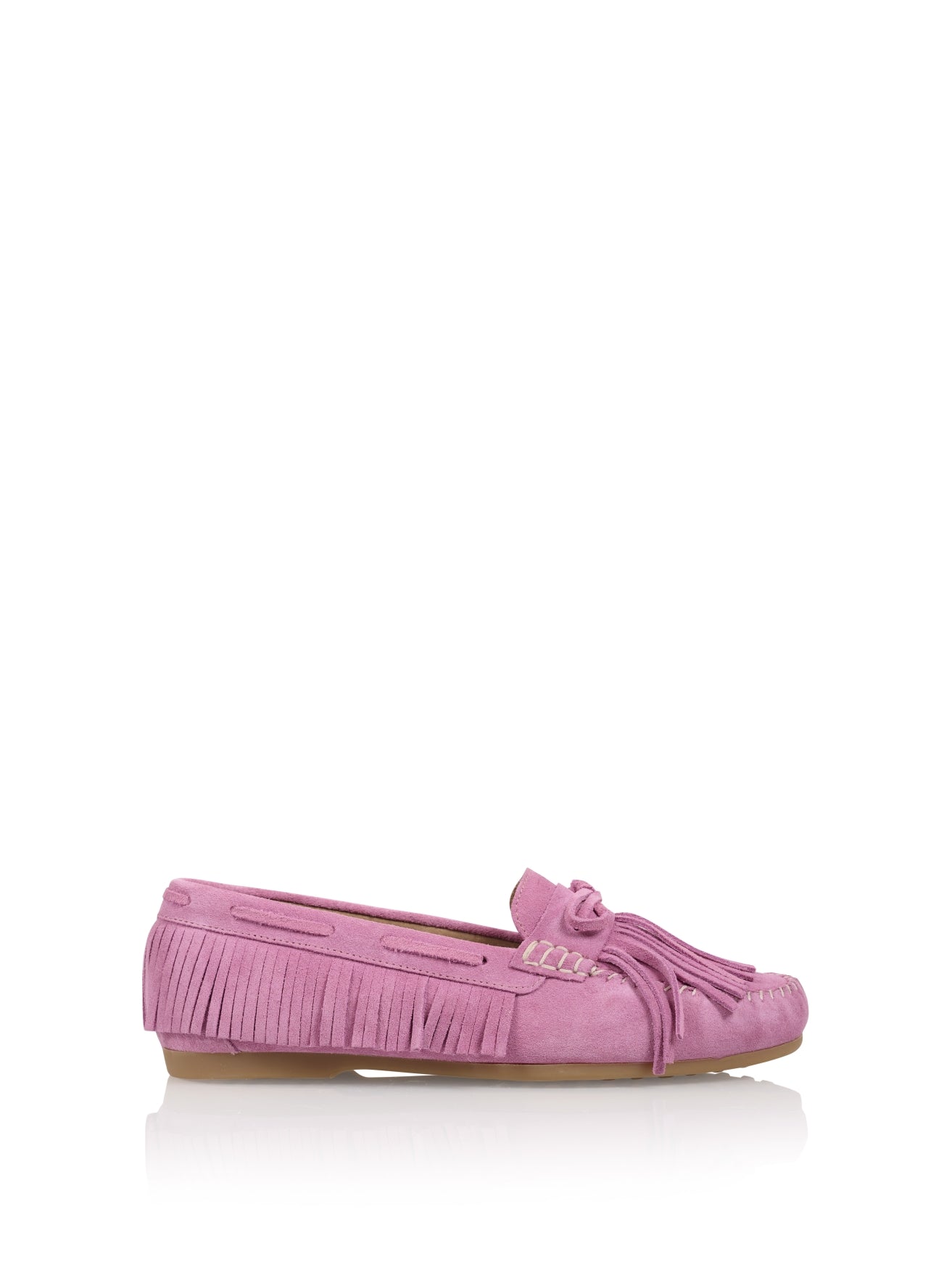 PARRAL suede - Mocassins | Pink – DWRS label